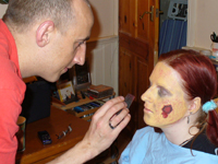 Zombie Make Up - Capilllaries